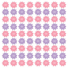 SPRING FLORAL RETRO PATTERN TEXTURE BACKGROUND