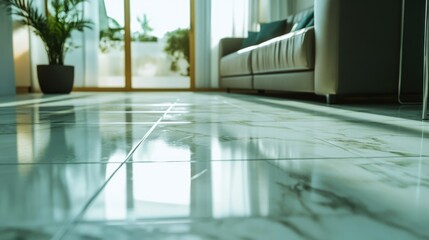 Fototapeta premium Modern Tile Flooring