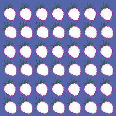 RETRO FRUIT SUMMER PATTERN TEXTURE BACKGROUND / SUMMER 2025 COLLECTION