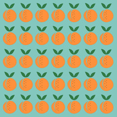 Summer Vintage Fruit Pattern Texture Background VECTOR