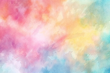 Abstract watercolor background with watercolor splashes Pastel watercolor wash background with abstract patterns