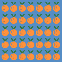 Summer Vintage Fruit Pattern Texture Background VECTOR
