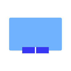 blue notification pop up box