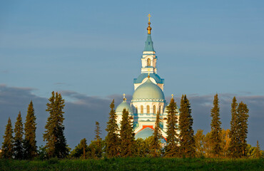 Valaam Monastery. Karelia, Russia. Travel, religion and tourism