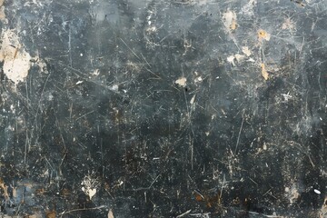 Scratched and Distressed Dark Grey Surface Texture