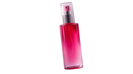 Lotion Bottle skincare product isolated on transparent  background 