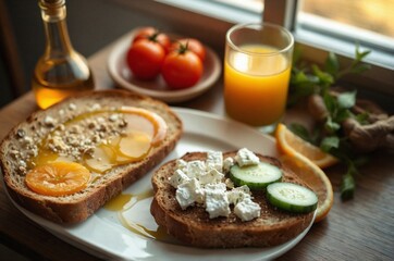 Mediterranean breakfast