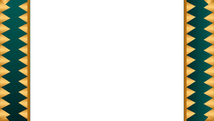 Label ornament vintage luxury frame wedding invitation card text box title border islamic editable golden background