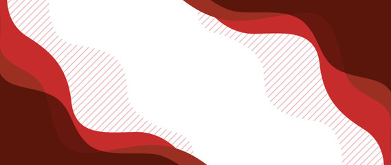 Abstract business banner background with red gradient color
