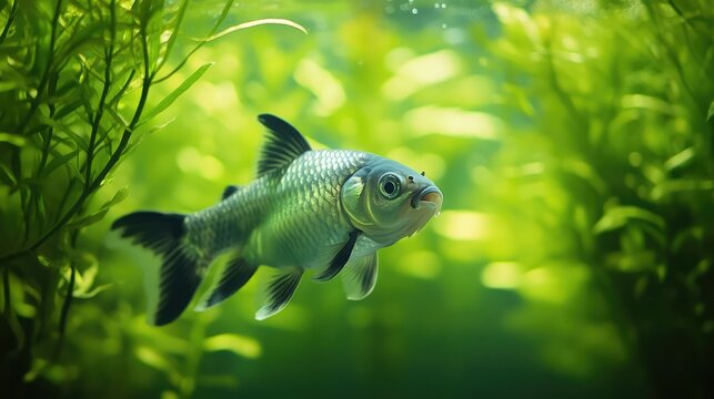 "Symbiotic Harmony: Fish and Greens in an Aquaponics System"