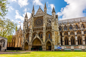 Obraz premium Westminster Abbey in centre of London, UK