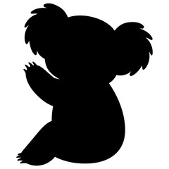 Koala Silhouette illustration
