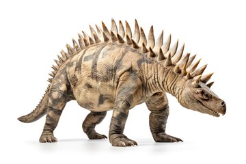 Obraz premium Stegosaurus dinosaur reptile animal.