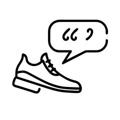 runner s motivation quote icon, runner s motivation quote line art - simple line art of runner s motivation quote, perfect for runner s motivation quote logos and icons and themed design 