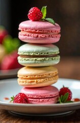 macaroon tower