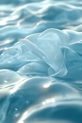 Obraz premium Abstract blue liquid texture.