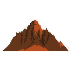 Mountain Simple Illustration