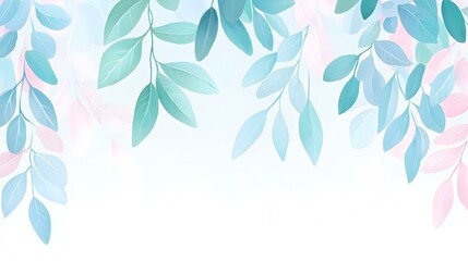 Delicate Floral Pastel Tapestry, a soft blend of watercolor florals, exuding femininity and elegance, perfect for serene decor or artistic inspiration.