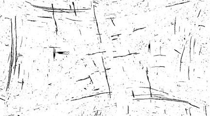 Rough black and white texture vector. Distressed overlay texture. Grunge background. Abstract textured effect. Vector Illustration. Black isolated on white background. EPS10.
