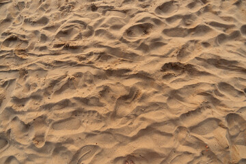 background of sand on beach