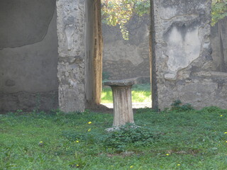 Archeological site Pompeii Italia