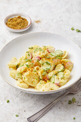 Potato Salad With Radish and Cucumber