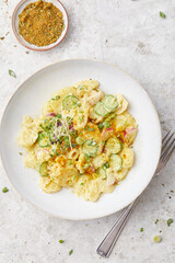 Potato Salad With Radish and Cucumber
