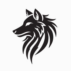 Fototapeta premium Dog head icon