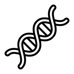 Obraz premium DNA Vector Line Icon Design