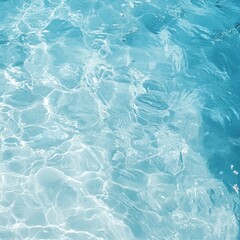 Obraz premium Gentle Blue Water with Subtle Ripples Reflecting Light