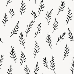 Naklejka premium Leaf pattern backgrounds plant.