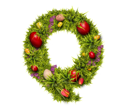 Easter holiday letter Q