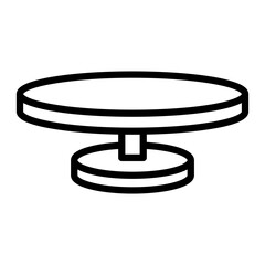 Potter Vector Line Icon Design