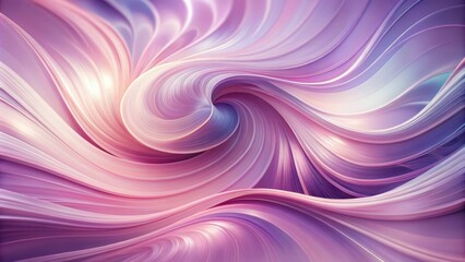 Obraz premium Abstract Swirling Pink and Purple Hues A Serene Visual Composition