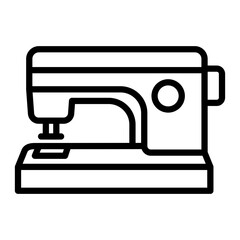 Sewing Vector Line Icon Design