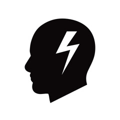 Brainstorming Icon on transparent background