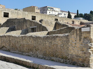 Herculanum Archeological site Napoli Italia 