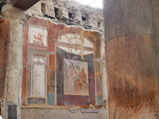 Herculanum Archeological site Napoli Italia 