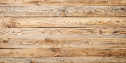 Naklejka premium Rustic Light Brown Wood Planks Background Texture for Design Projects