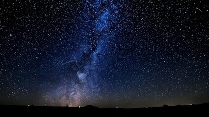 幻想的な宇宙の背景テクスチャ 星空 地球 AI生成素材