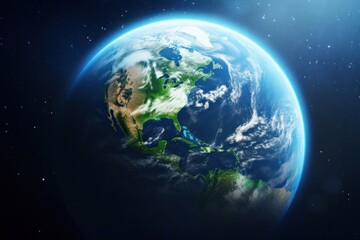 Fototapeta premium Earth planet space astronomy.