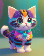 Fototapeta premium lovely cat, animal- 사랑스러운 고양이, 동물