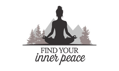 Mountain nature vector clipart