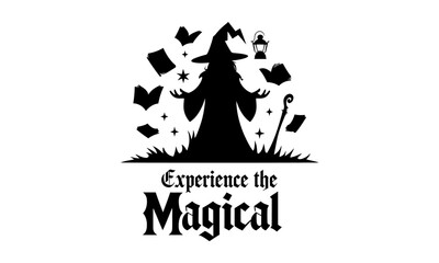 Obraz premium Halloween Magical vector clipart icon Graphic Design