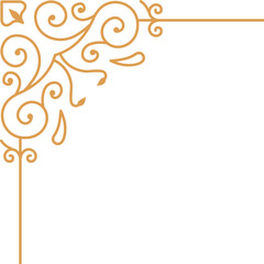 Medieval Border Corner 11