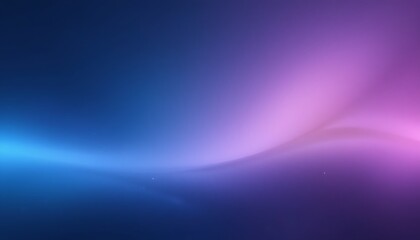 Fototapeta premium Smooth Gradient Background Transitioning from Deep Blue to Soft Purple with Subtle Glowing Light Effects, Perfect for Modern Web Designs and Technology Themes Wallpaper Generative AI