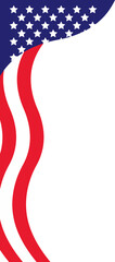 Border Flag USA 6