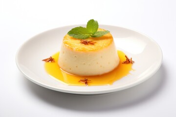 INDIAN DESSERT dessert plate herbs.