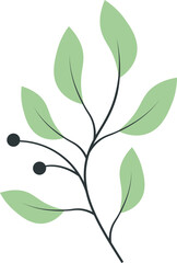 Decoration Floral Botanical Branches