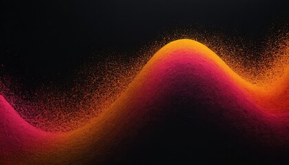 Aesthetic background with abstract sunset projector lamp
7